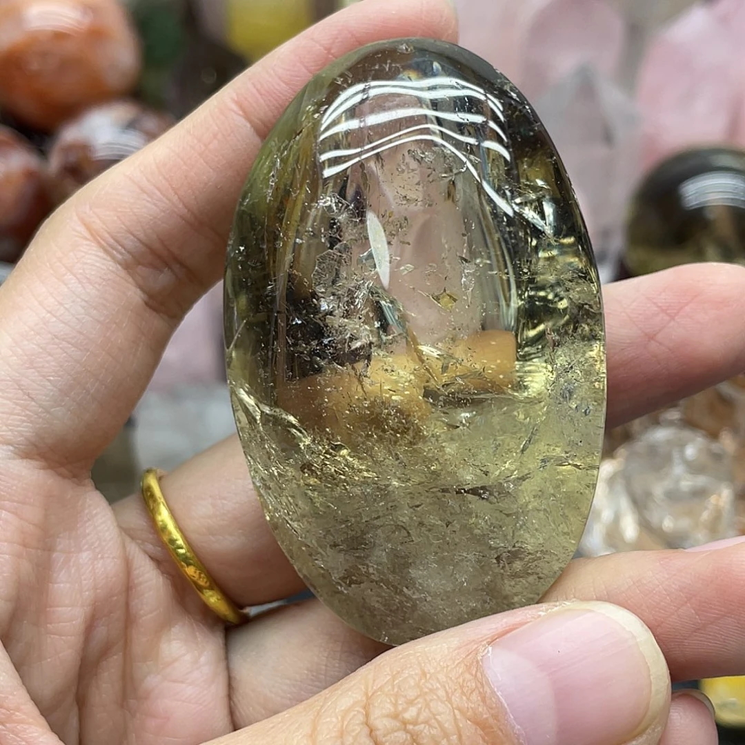 未镶嵌珠宝半成品水晶81手握