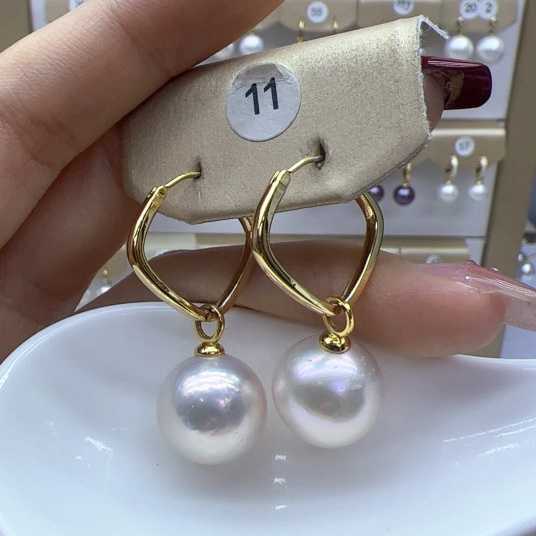 淡水珍珠耳饰未镶嵌