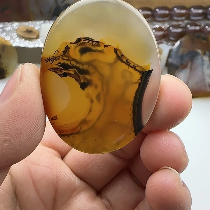 玛瑙/玉髓未镶嵌颈饰