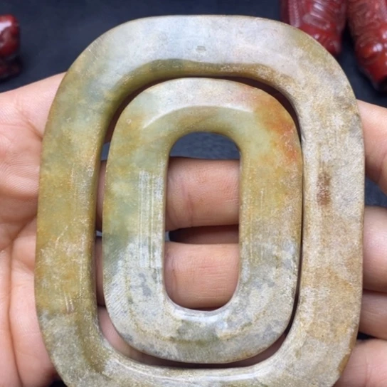 和田玉（糖玉）挂件未镶嵌