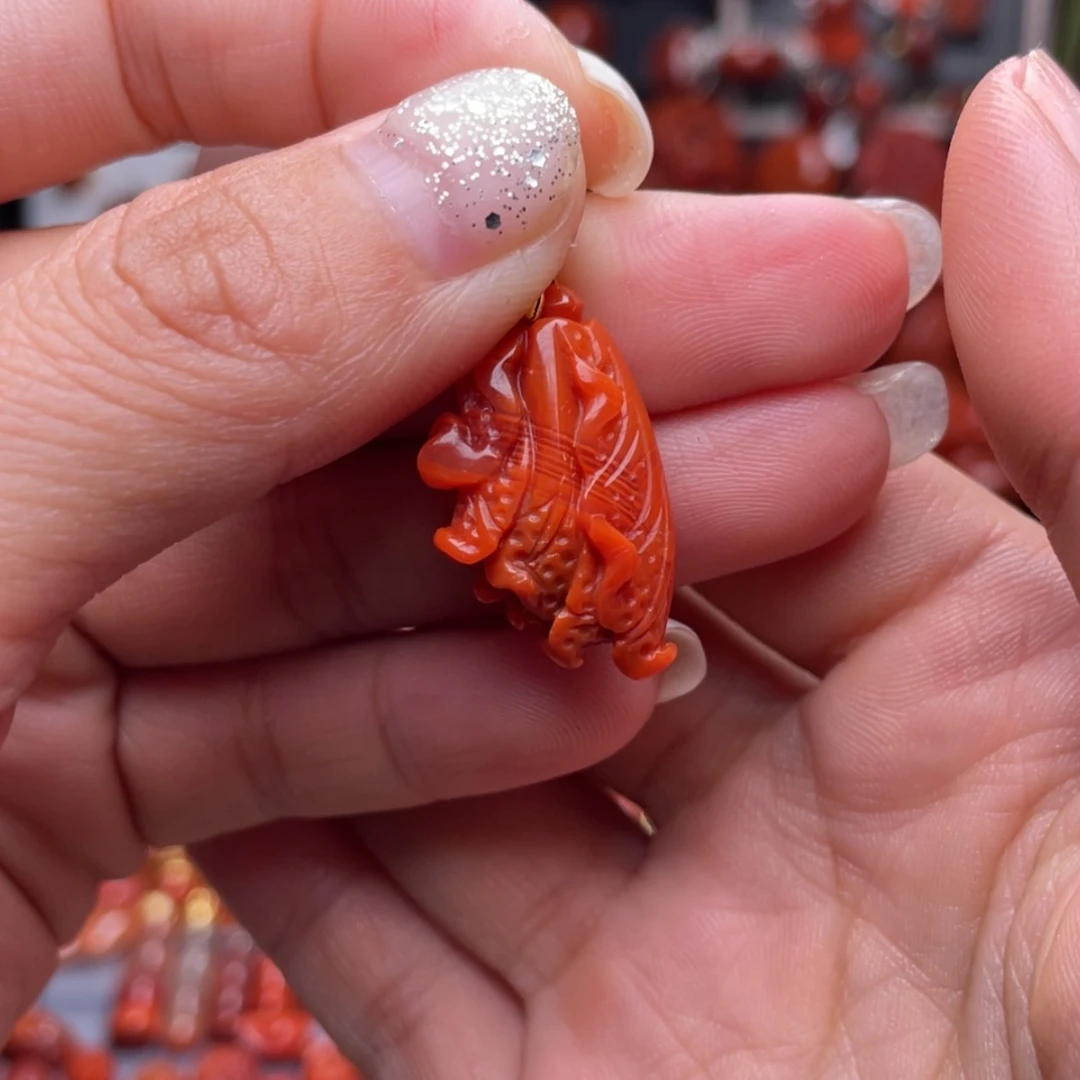 【闪购商品】南红玛瑙百财未镶嵌花****产