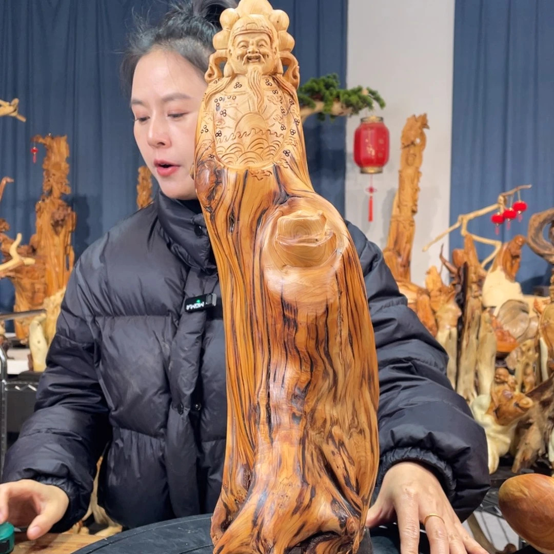 柏木（崖柏）随型摆件