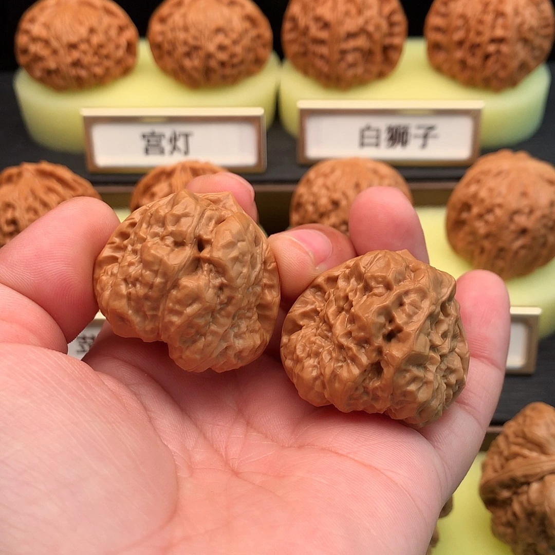 吊坠文玩核桃315号三角蛙35