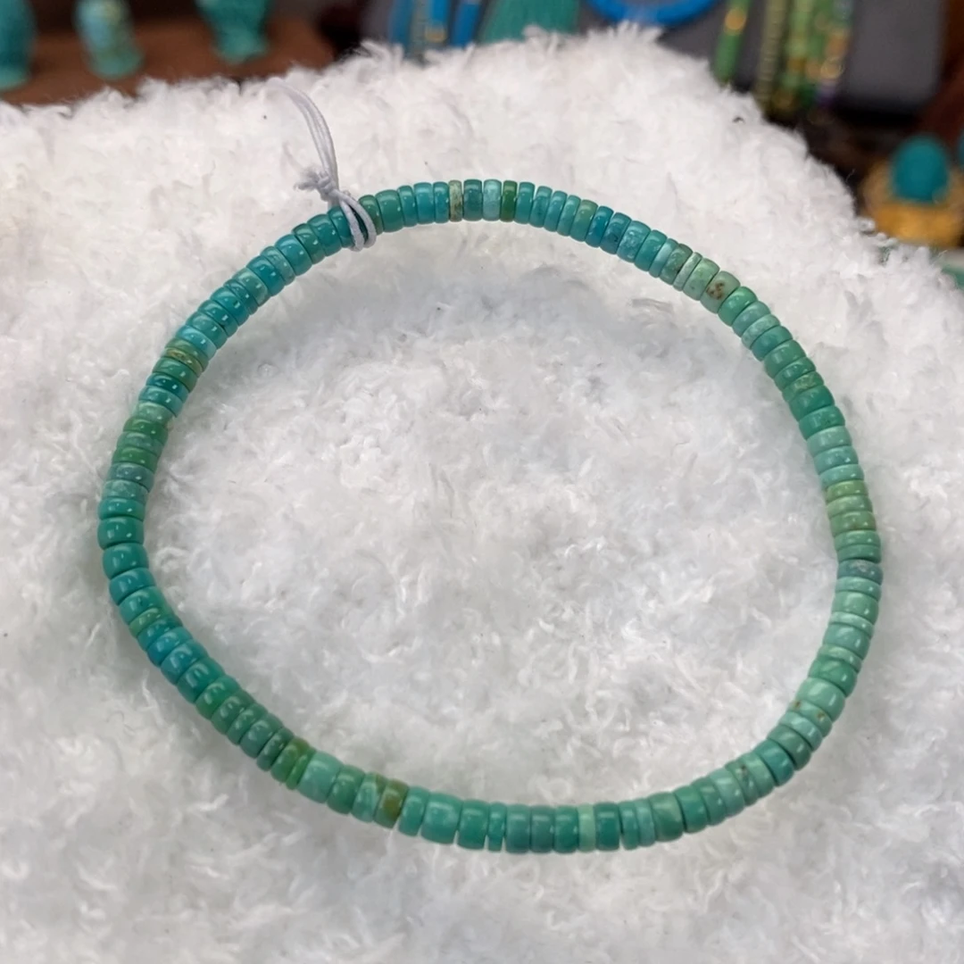 绿松石未镶嵌直切卡3.5菜籽黄