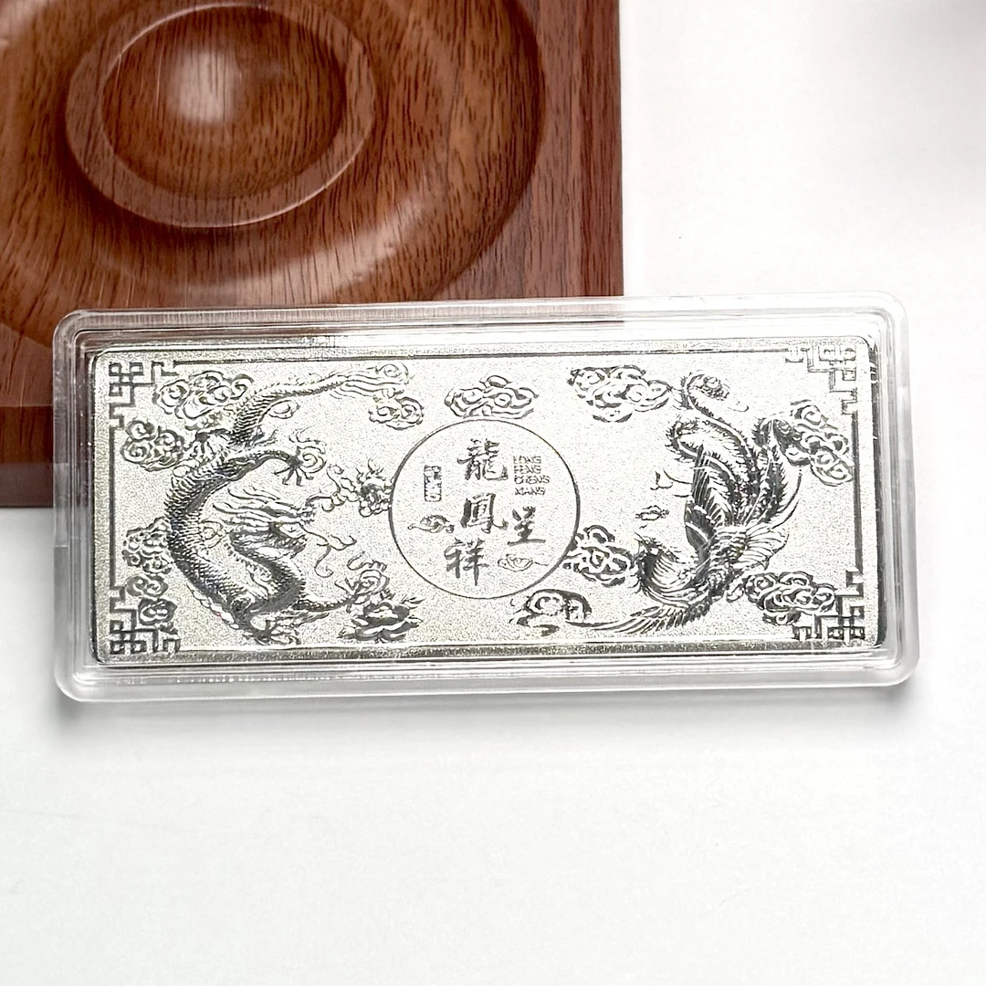 足银银制品 欧标贵银通宝摆件臻藏-T208