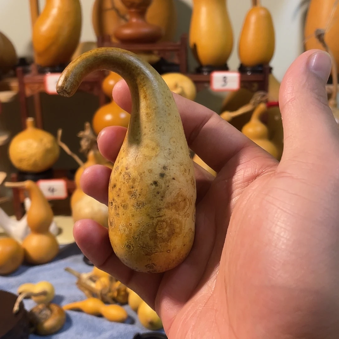 @***ঞ文玩葫芦花皮本捻葫芦