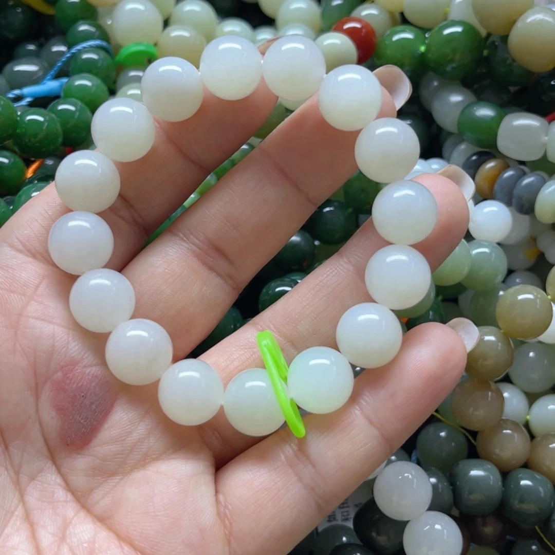 和田玉手链未镶嵌