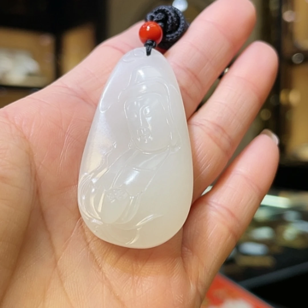 【闪购商品】和田玉颈饰未镶嵌观音