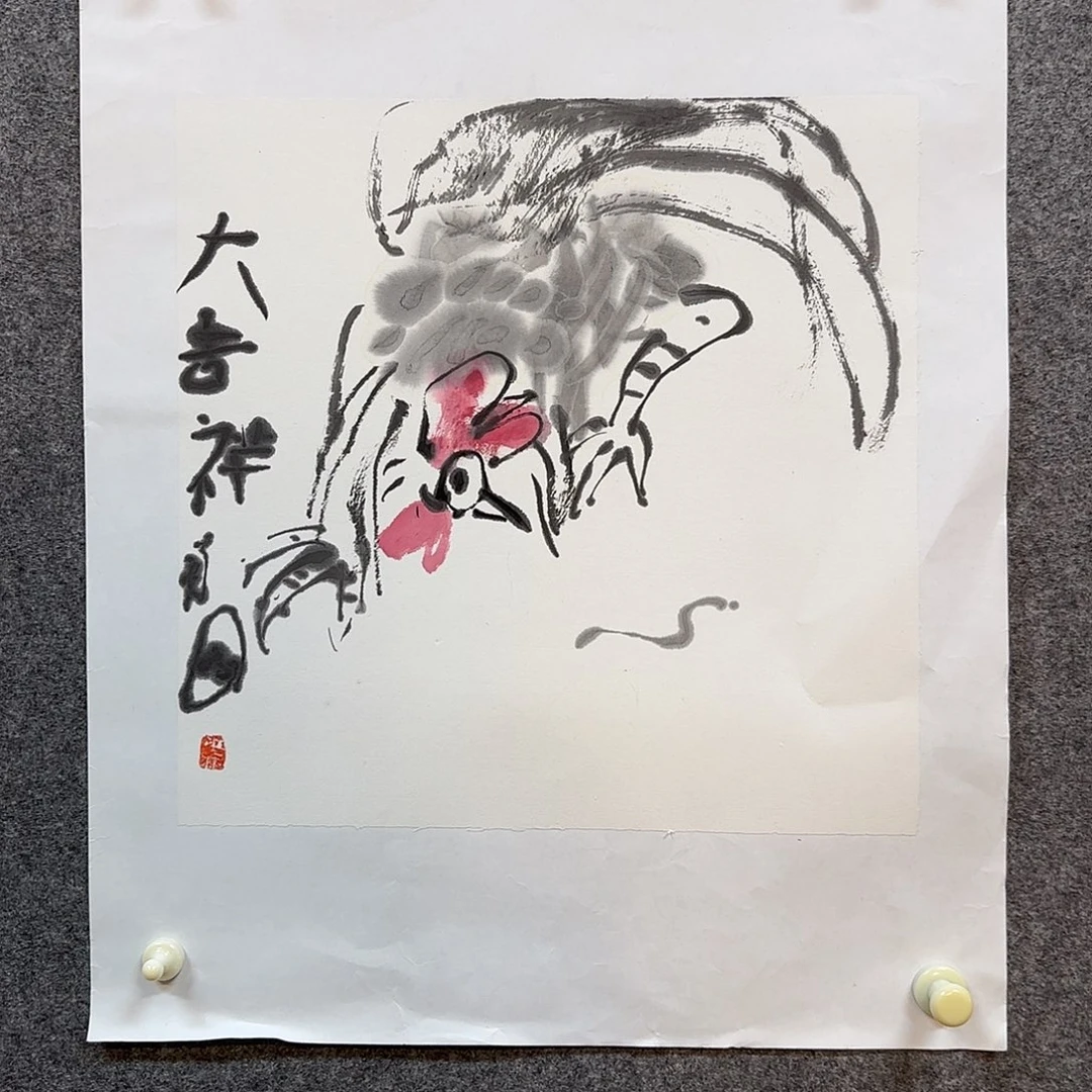 国画冯林老师手绘作品