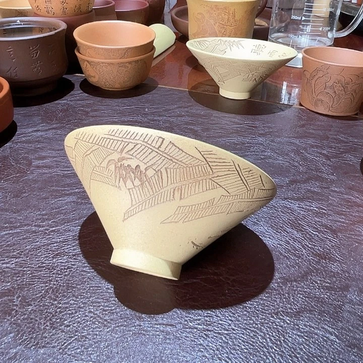 茶杯紫砂fu li高货