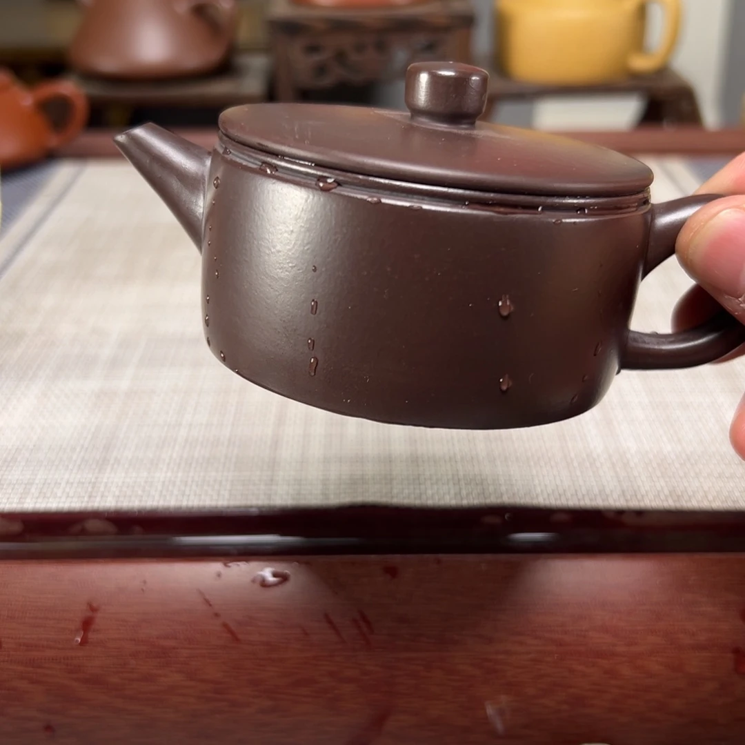 壶紫砂微瑕茶壶款