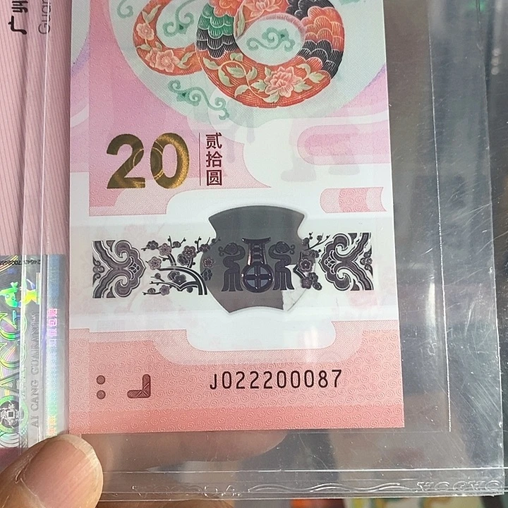 纸022200087，连环豹+蛇钞