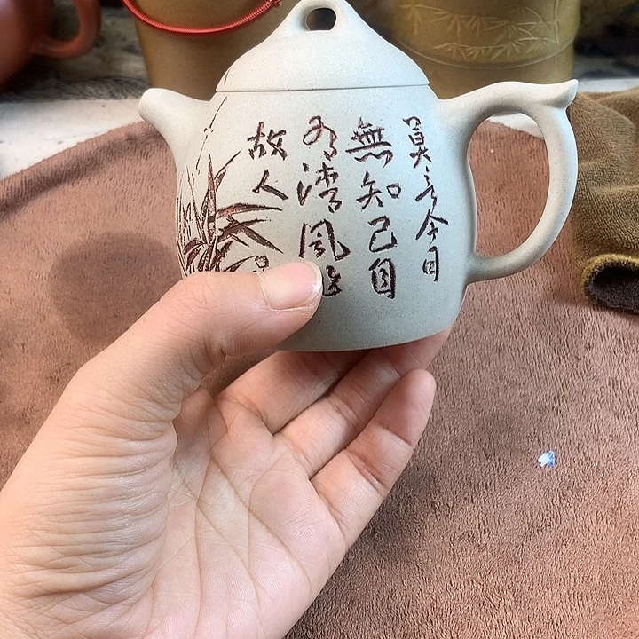 茶壶紫砂紫砂微瑕