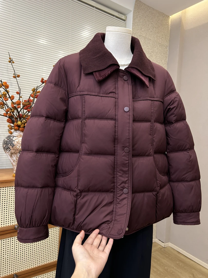 时尚妈妈装保暖锁温棉服外套冬季新款洋气宽松妈妈冬装外套