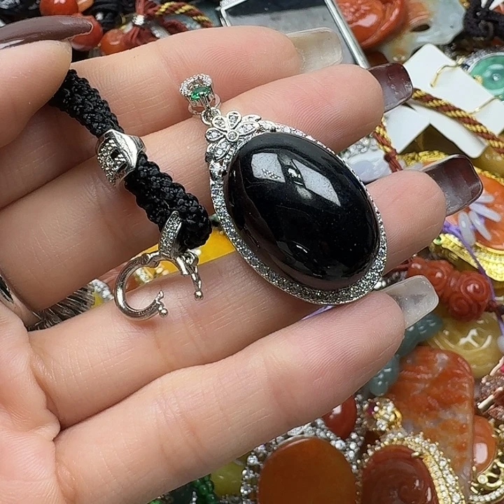 翡翠未镶嵌项链翡翠