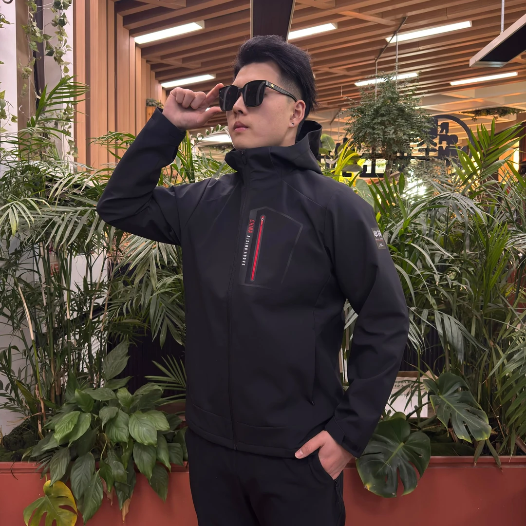 安踏防泼水运动外套春季新款健身跑步运动服夹克风衣152517620