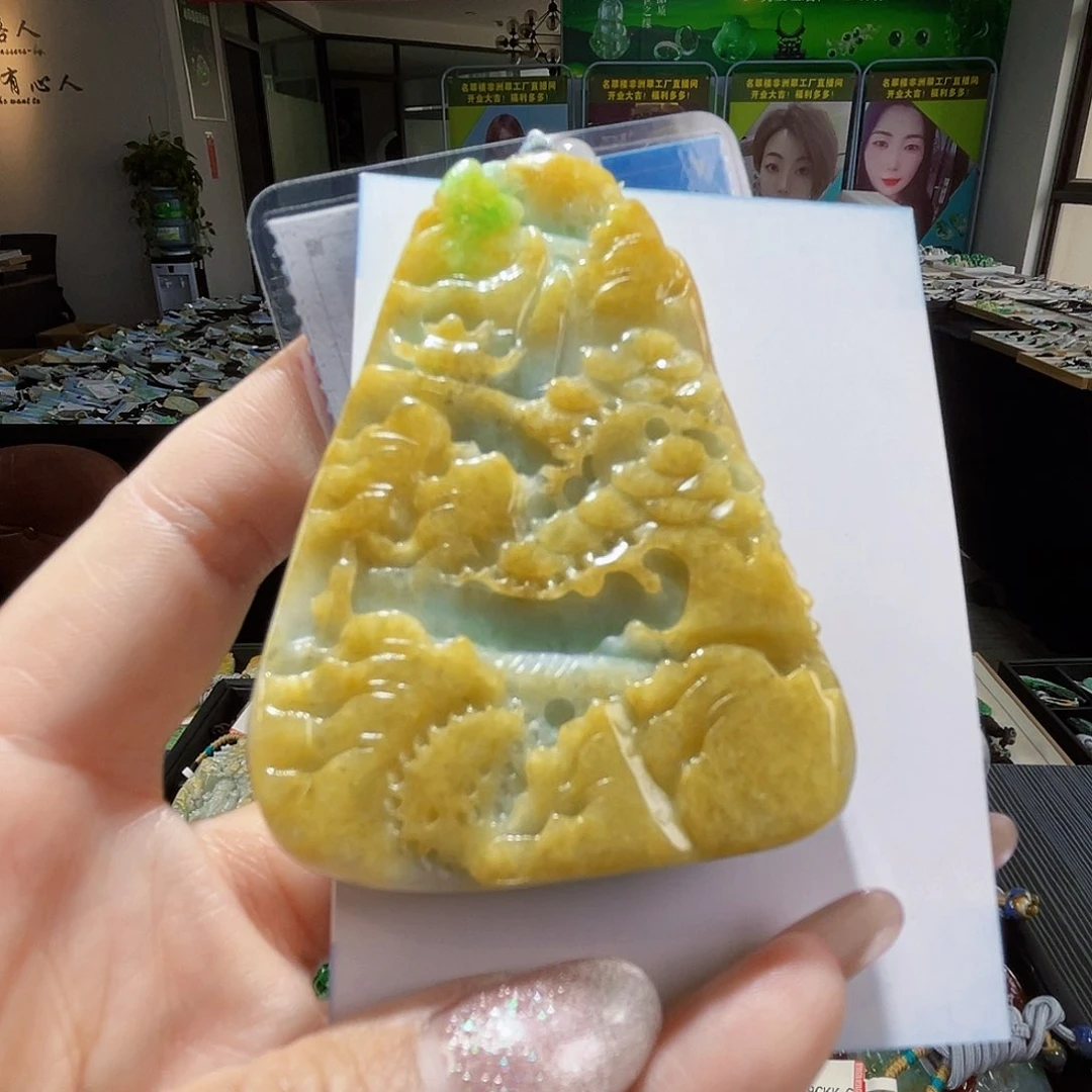 颈饰未镶嵌翡翠翡翠