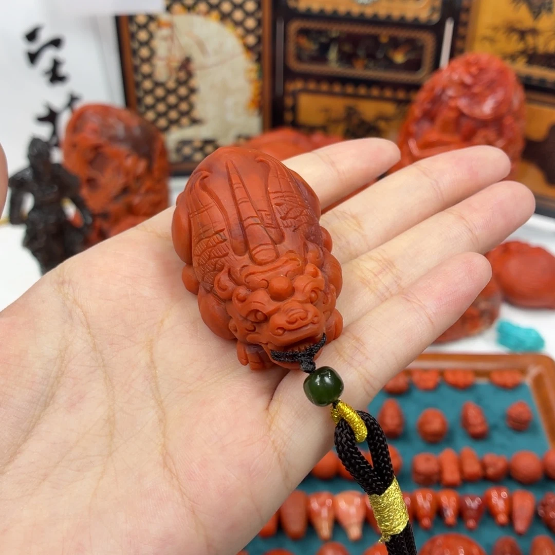 南红玛瑙未镶嵌配饰南红貔貅吊坠