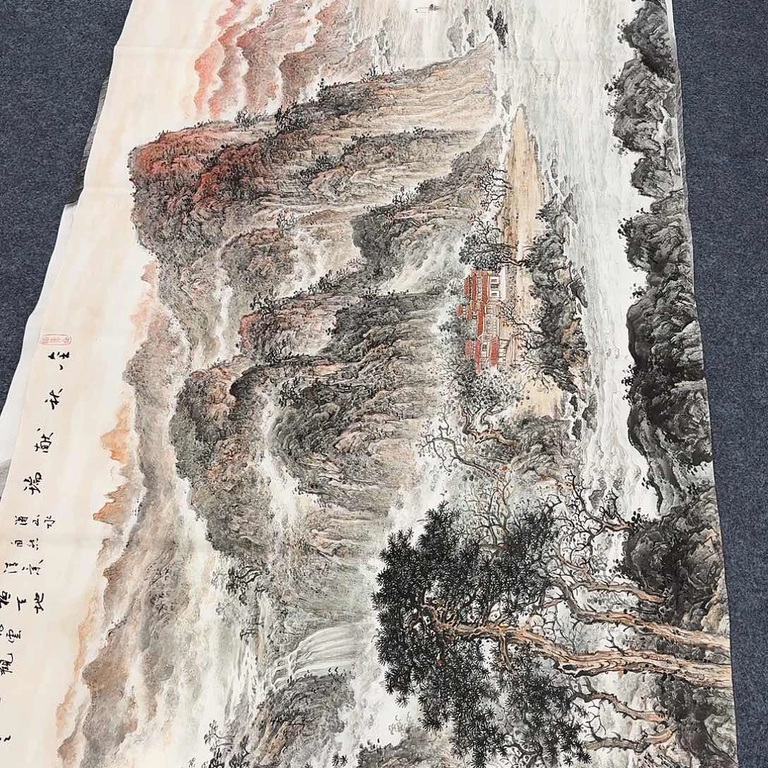 国画纯手绘作品欣赏图