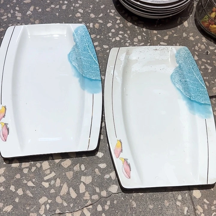 瓷片陶瓷盘子碗啥都有