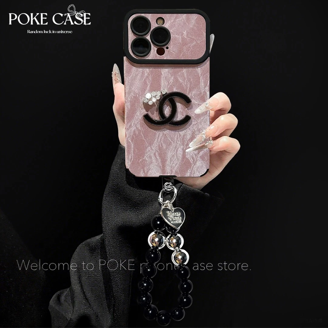 大视窗紫毛皮适用苹果17/16PROMAX双C标华为VIVO小米OPPO手机壳