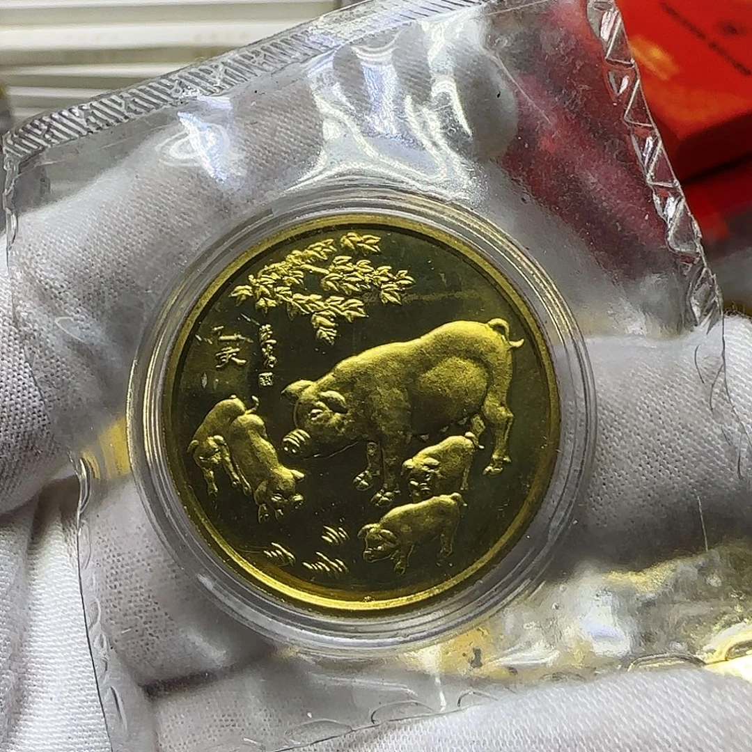 合金猪纪念章福利福利出