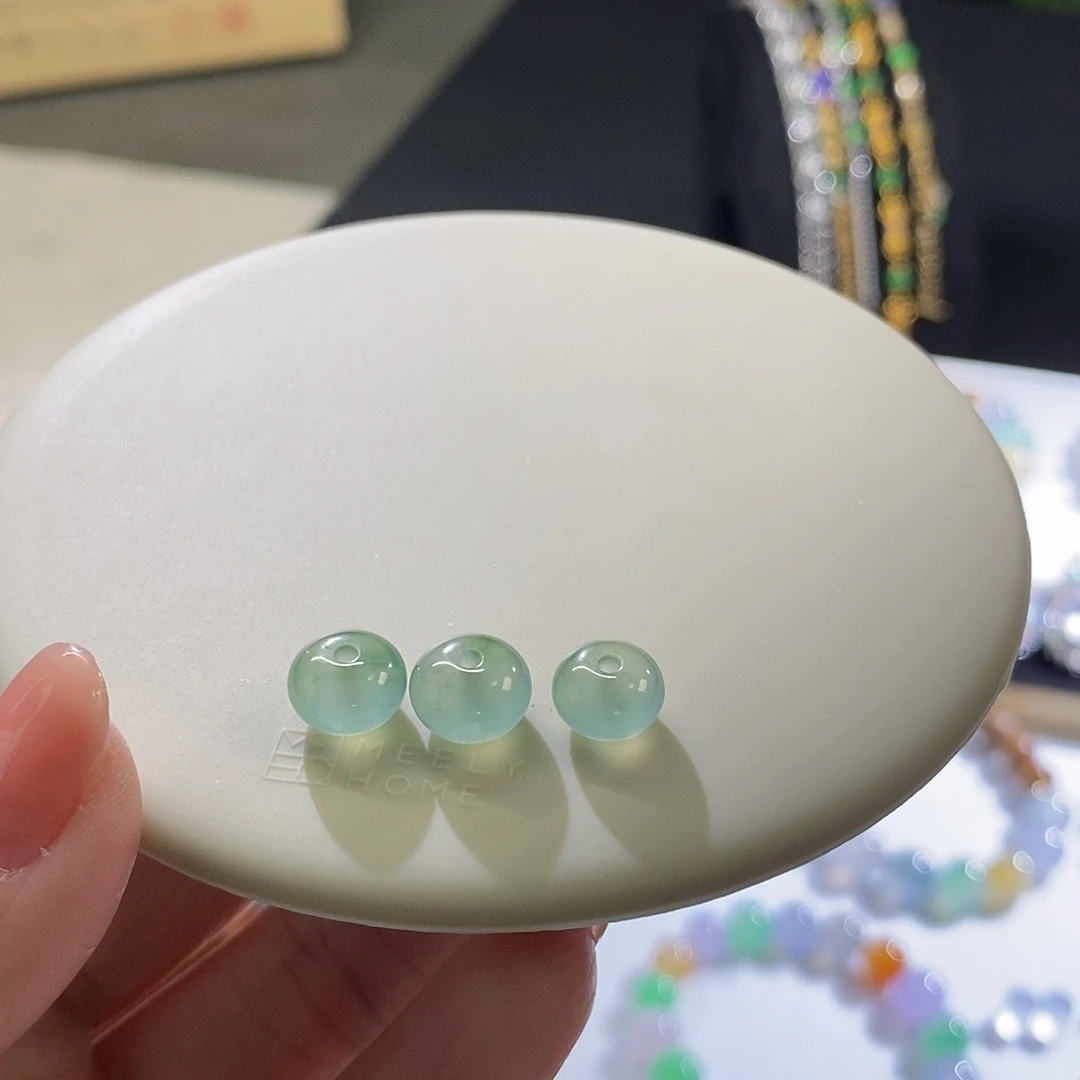 翡翠挂件未镶嵌鼓珠