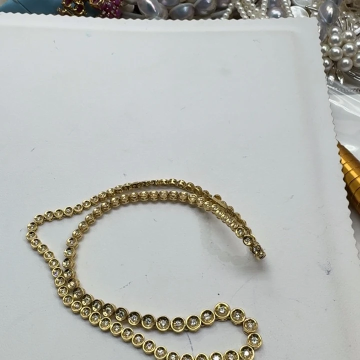 钻石颈饰未镶嵌成品