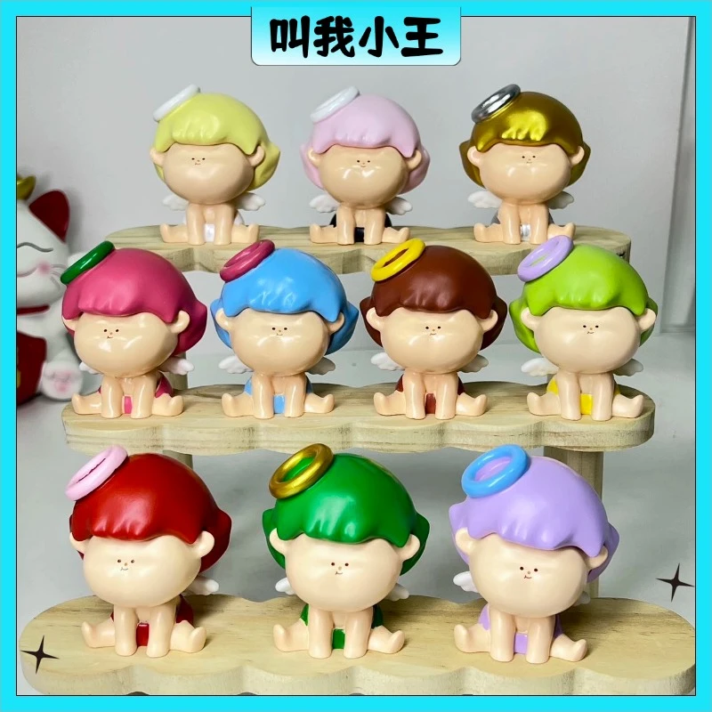 【直播拆+九宫格+双许愿】巨无霸电镀天使diy通体电镀树脂摆件礼物