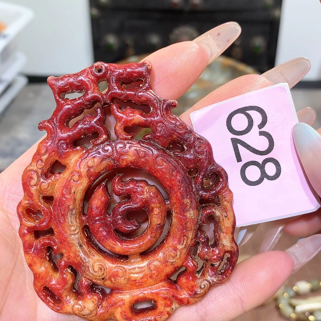 和田玉未镶嵌颈饰风***行