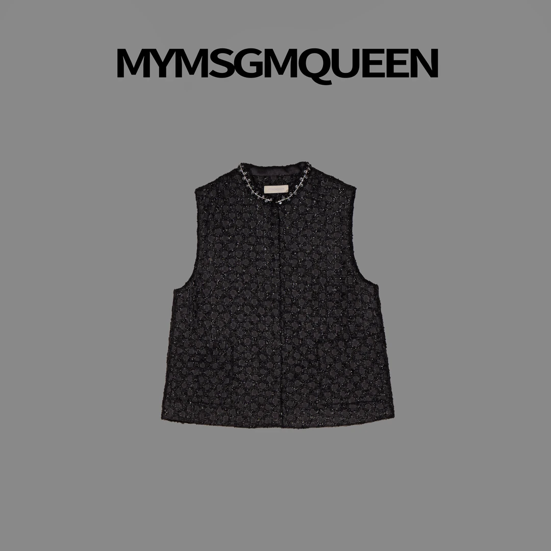 “古堡小香”重工香风马甲