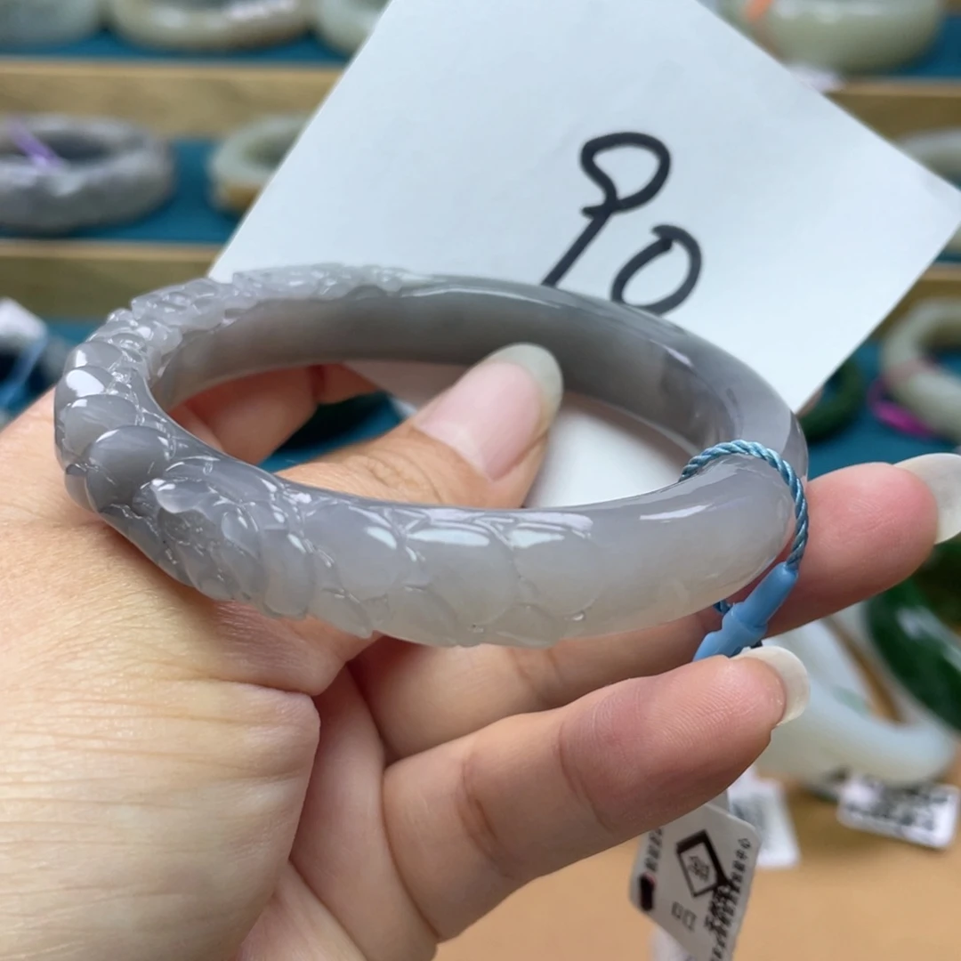 未镶嵌手镯和田玉圈口59