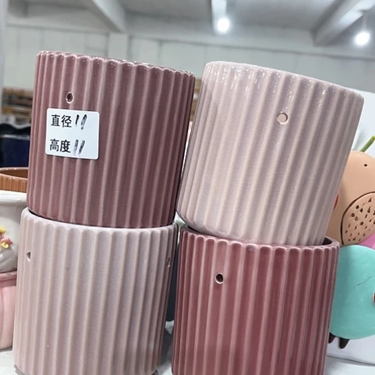 外贸尾货多肉绿植陶瓷花盆