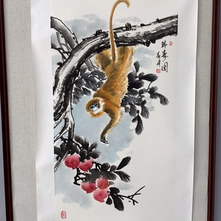 国画亲笔手绘原创