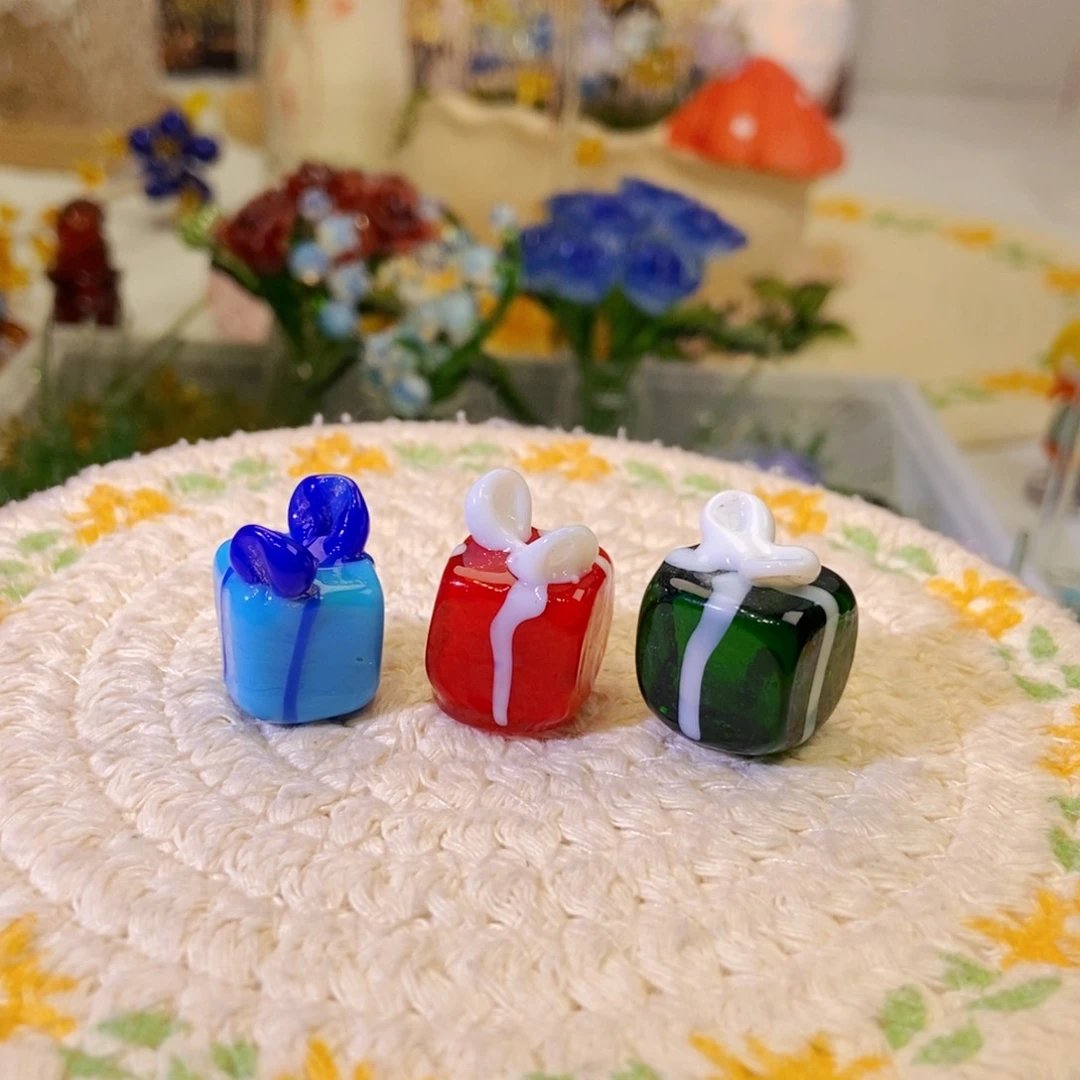 琉璃手工艺品三个