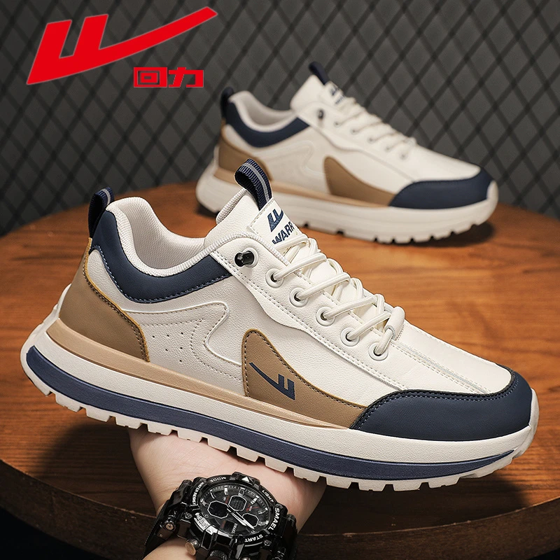 回力正品男鞋春季新款运动防滑耐磨阿甘鞋男士潮流时尚百搭休闲鞋