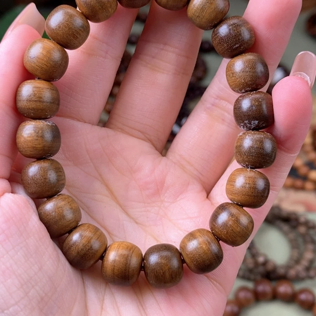 维腊木（绿檀）手串/手链1011老型