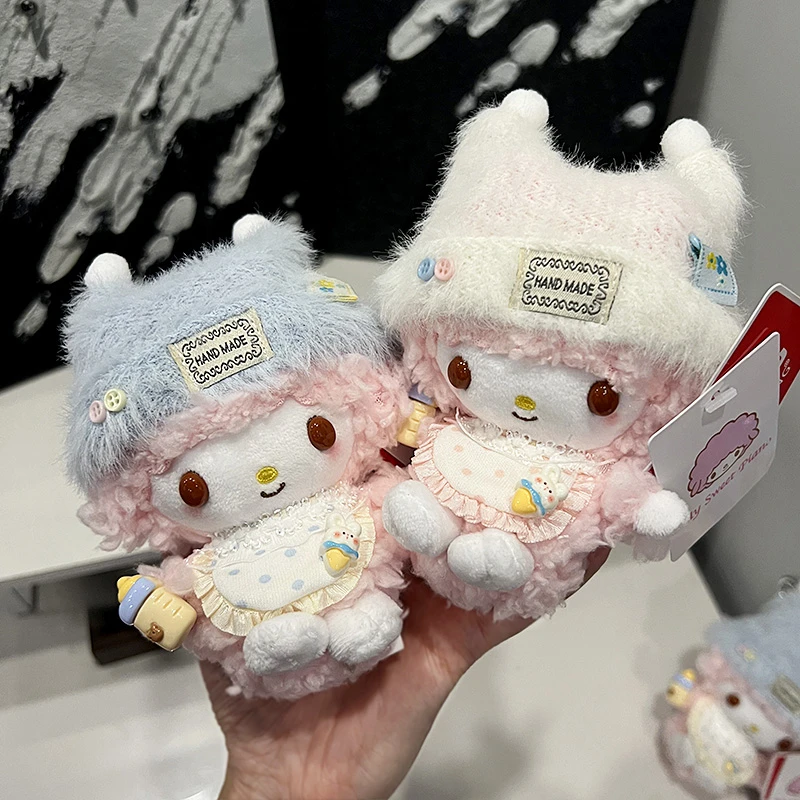 正版piano小羊 baby可爱风包包挂件钥匙扣手工便携款挂饰 卷毛猪
