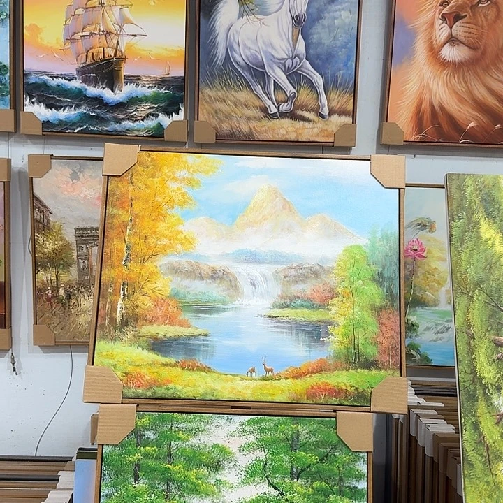 油画5060油画作品展作品展作品集