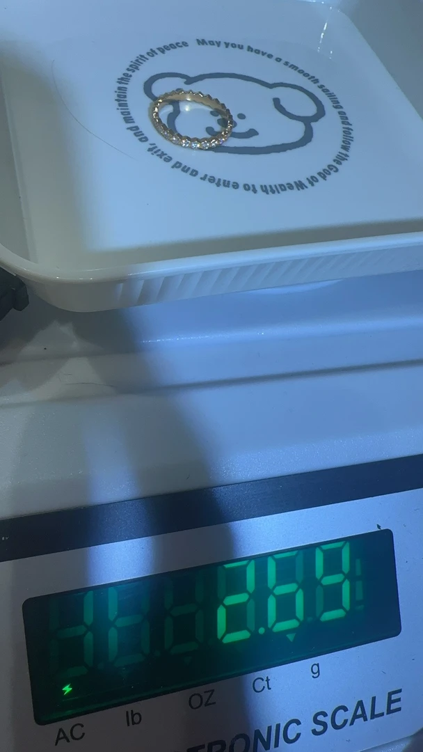 足金精品工艺戒指