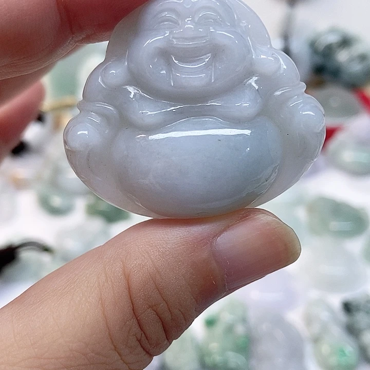 颈饰未镶嵌翡翠佛公