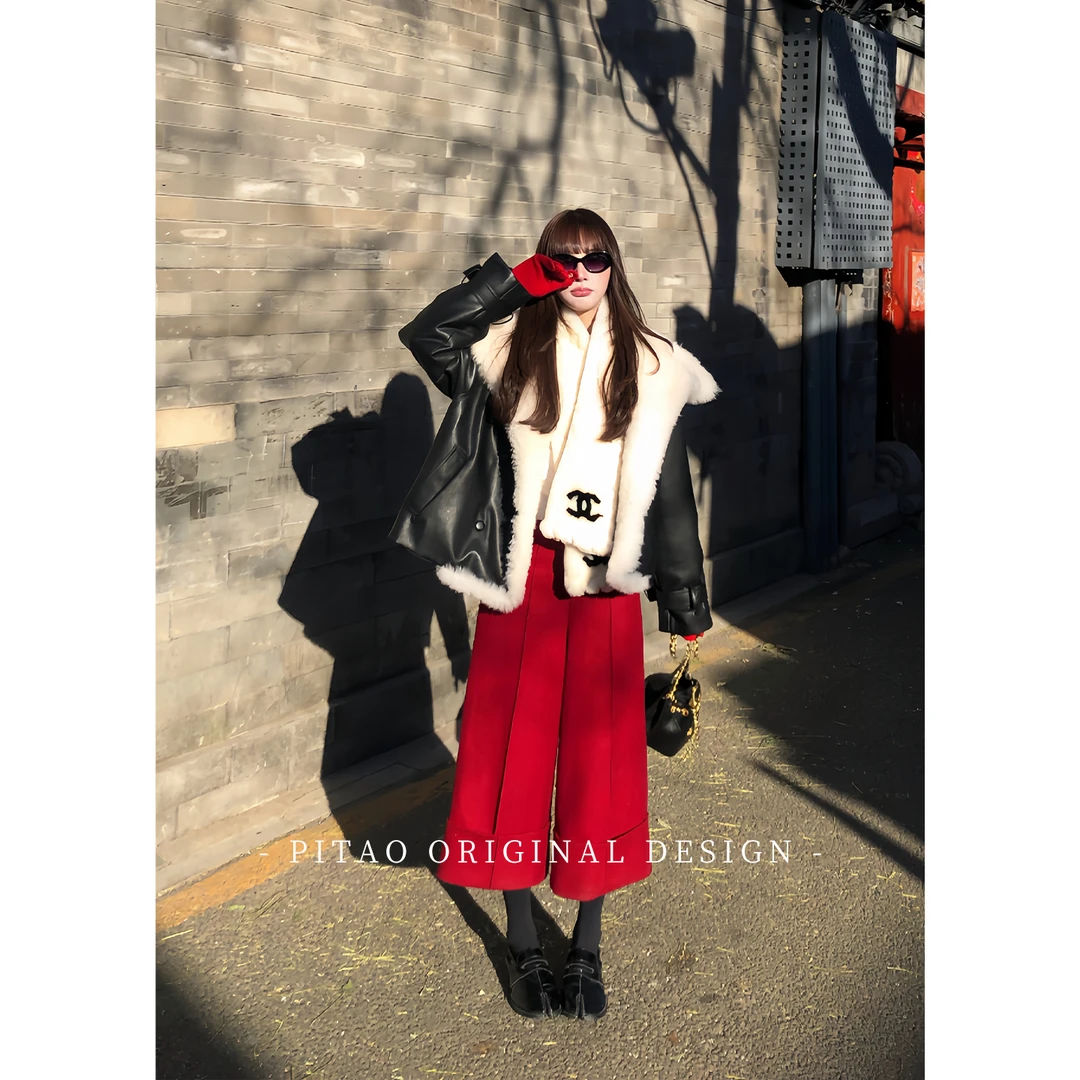 杜屁屁桃PITAO 原创【挪威雪季】时尚宽松设计师90白鸭绒羽绒服