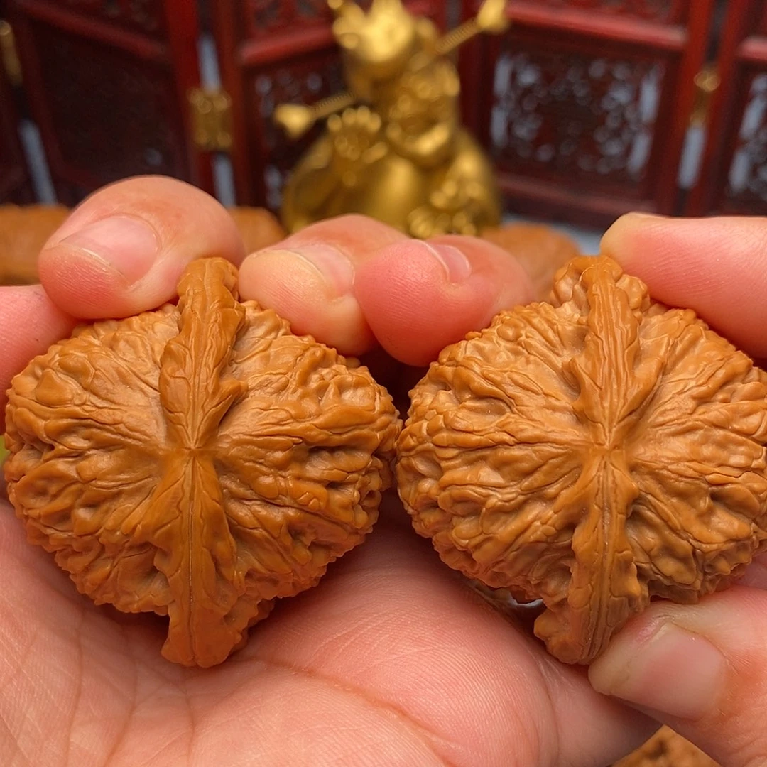 把件文玩核桃45精品毕业白狮子