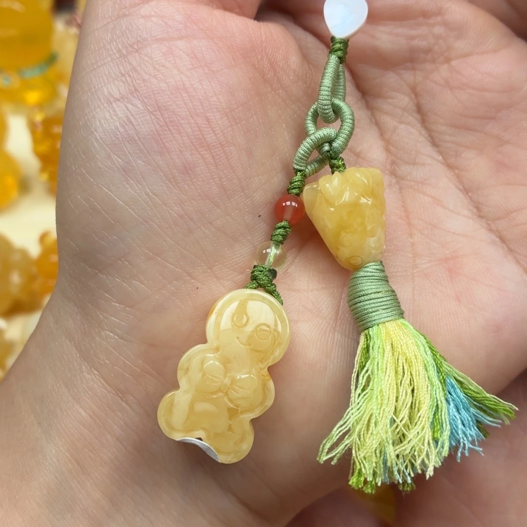 蜜蜡未镶嵌裸石蜜蜡