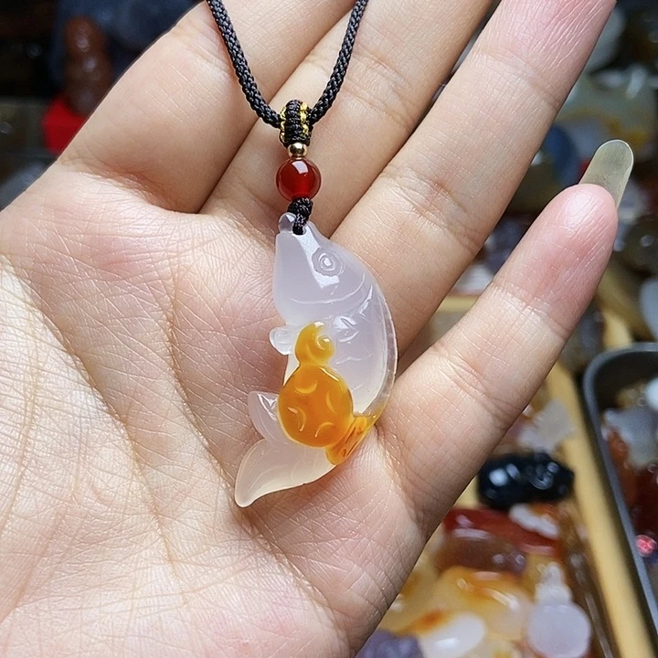 未镶嵌颈饰玛瑙/玉髓