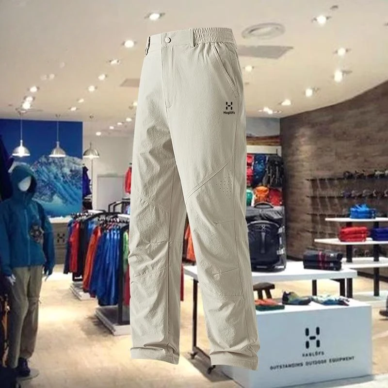 【精品欧货】户外运动休闲登山徒步速干裤透气冲锋裤防风男长裤春秋