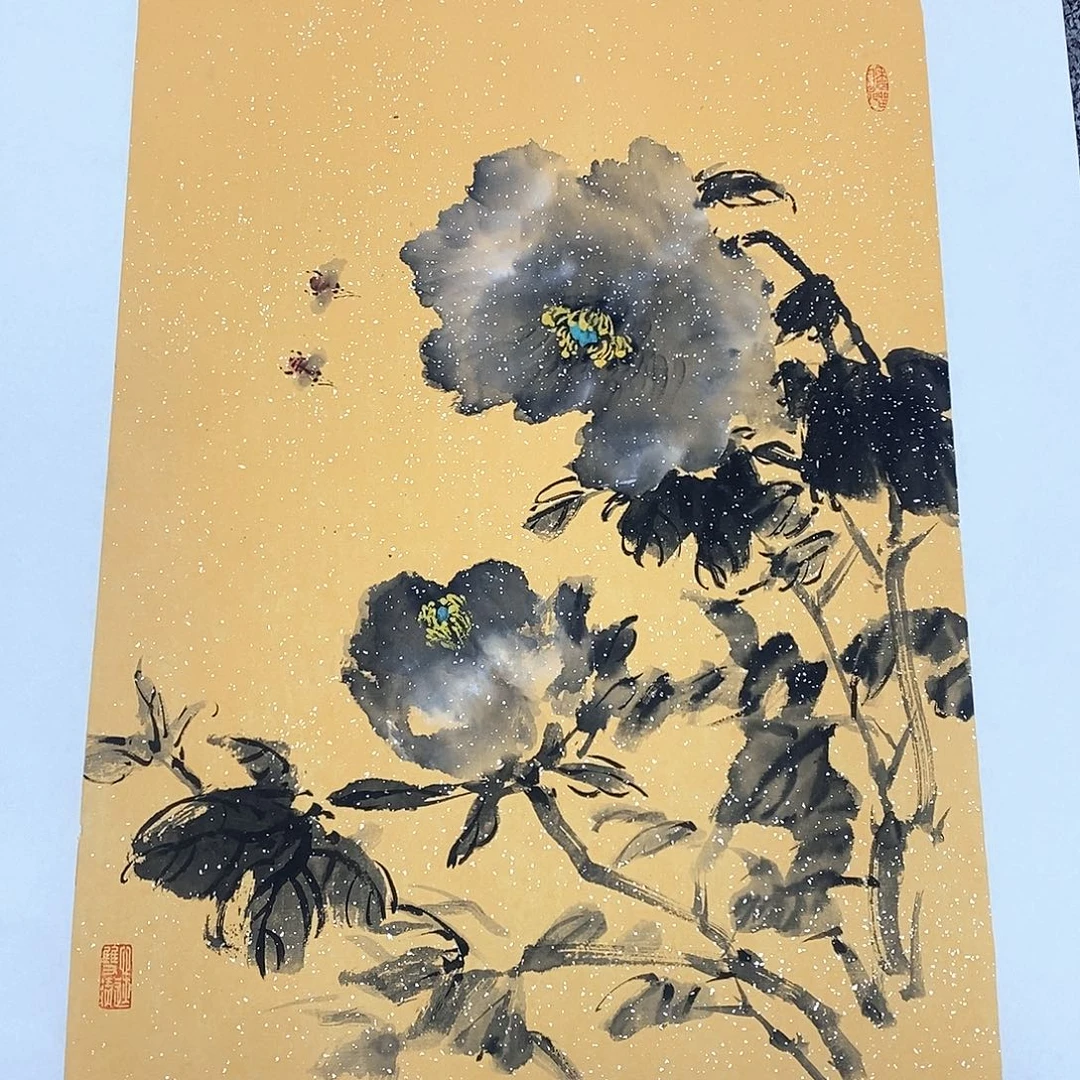 国画王亚立四尺三开精品佳作
