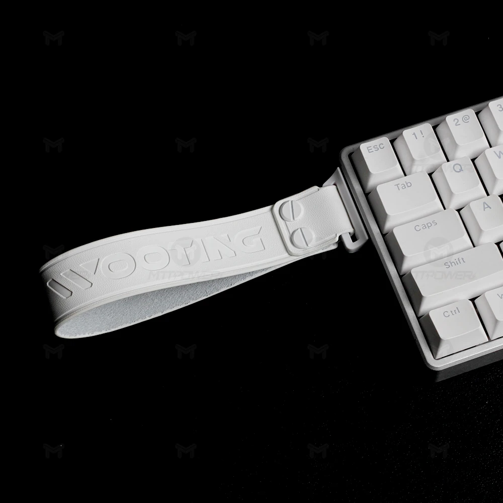 皮质键盘飘带客制化改装wooting专用高端装饰配件磁轴电竞配件通