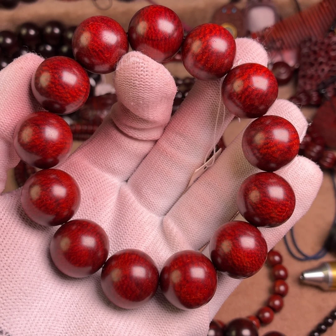 乐***遥小叶紫檀手串/手链无胶无蜡18天花板爆龙