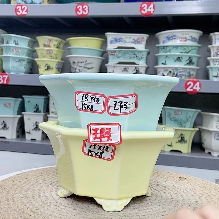 紫砂花瓶紫砂花盆